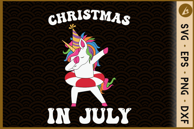 xmas-in-july-unicorns-summer-vacation