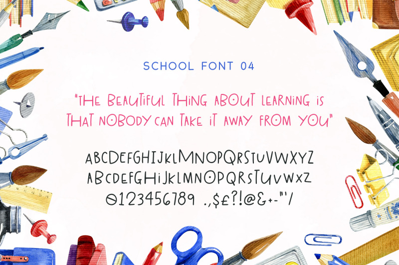 back-to-school-font-bundle-kids-fonts-school-fonts