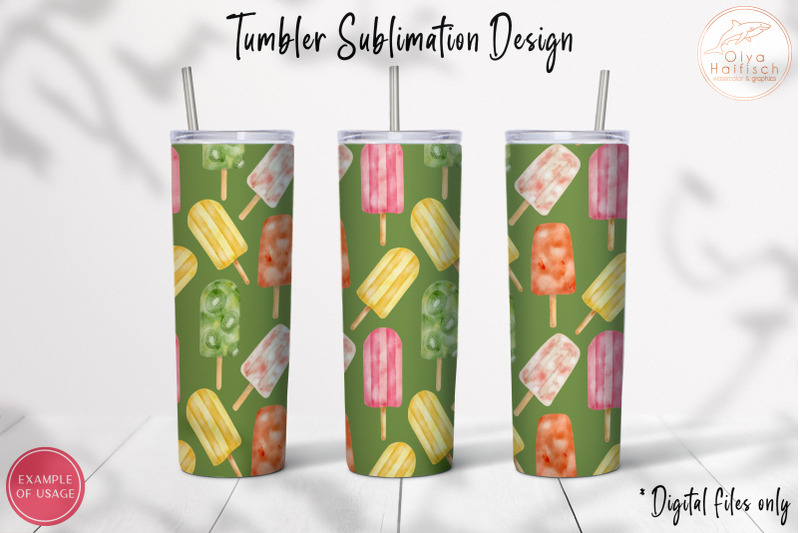 summer-tumbler-sublimation-seamless-popsicle-tumbler-wrap-png-design