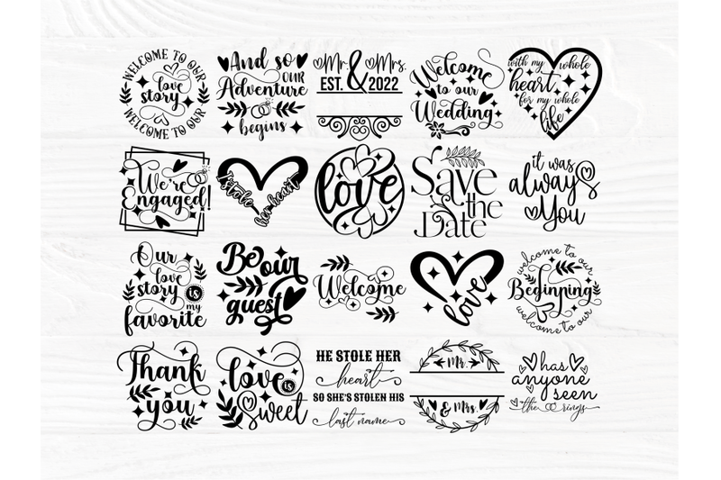 wedding-svg-bundle-mr-and-mrs-svg-bridesmaid-svg