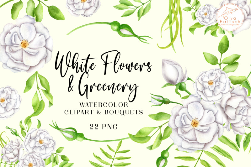 watercolor-white-flowers-and-greenery-clipart-floral-bouquets-png