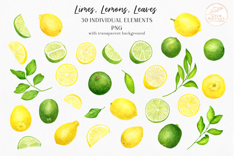 watercolor-lemons-and-limes-clipart-summer-fruit-wreath-frame-png