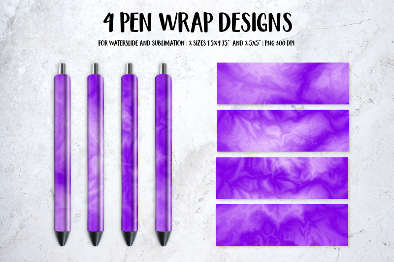 purple-marble-pen-wraps-nbsp-sublimation-or-waterslide