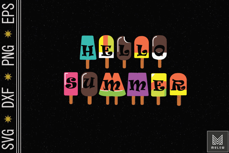 hello-summer-colorful-ice-cream