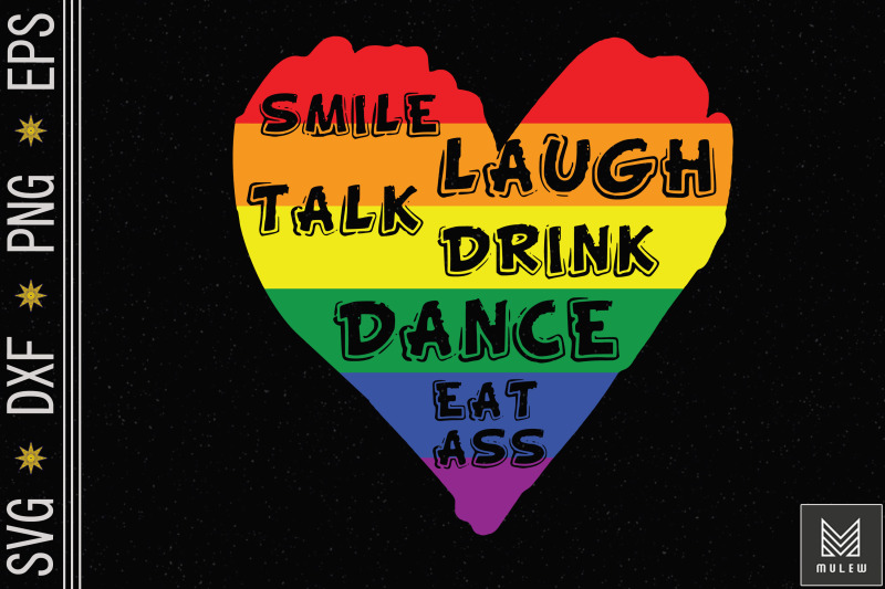 smile-laugh-talk-drink-dance-eat-lgbt