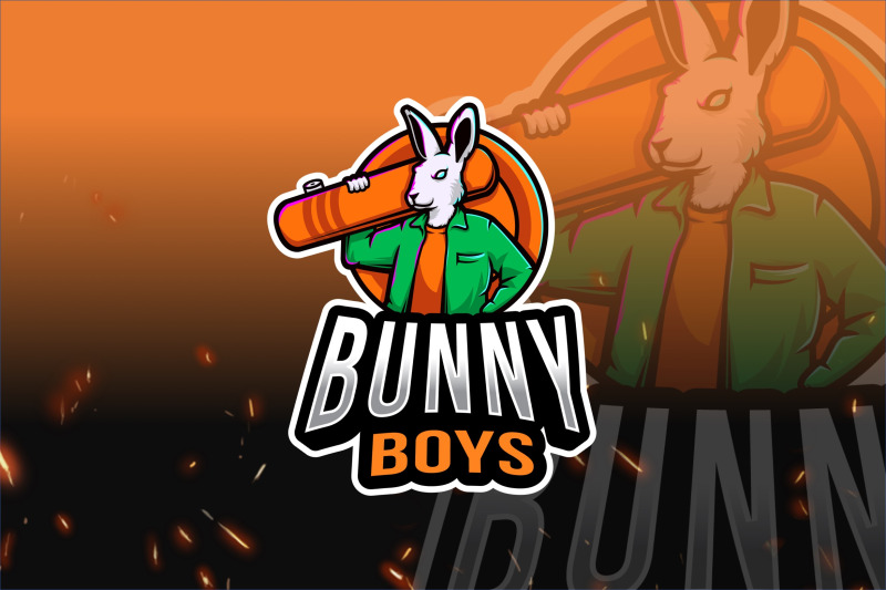 bunny-boys-esport-logo-template