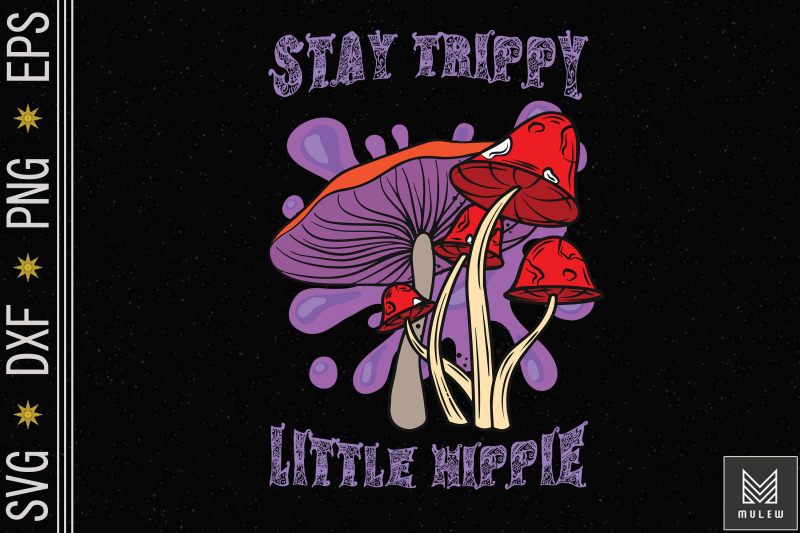 psychedelic-mushroom-stay-trippy-hippie