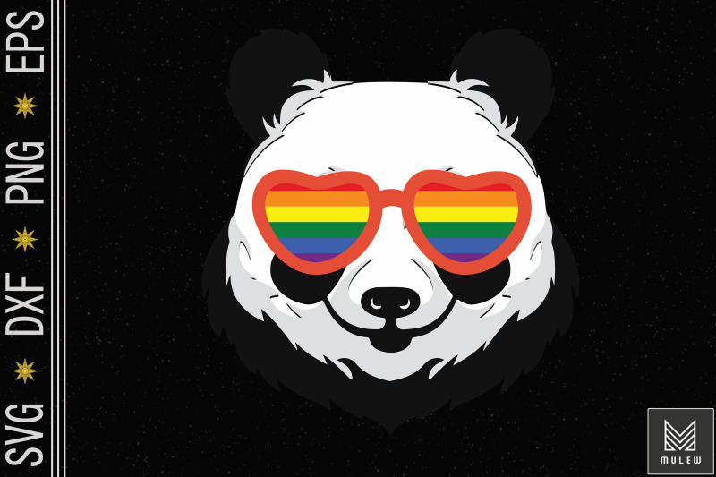 panda-gay-pride-lgbt-rainbow-sunglasses