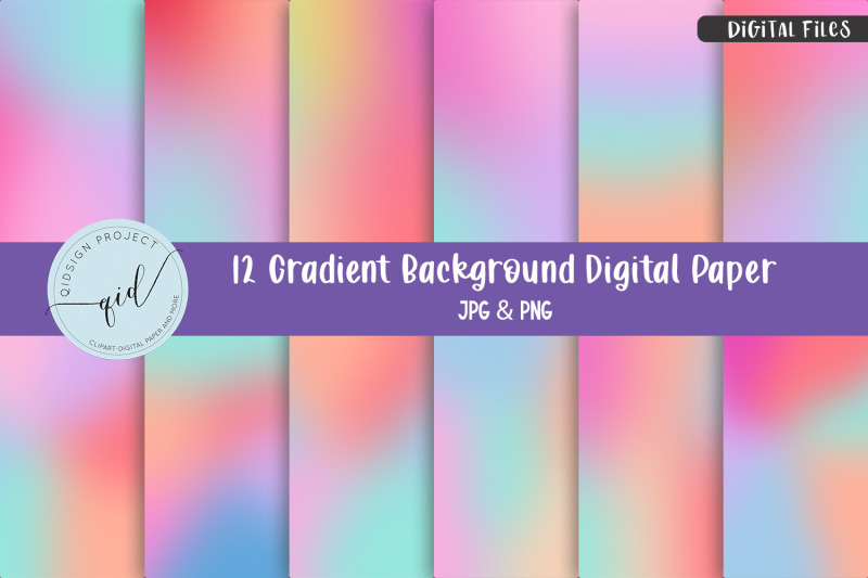 gradient-background-digital-paper-12-variations