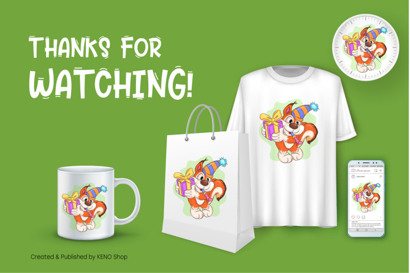 cartoon-squirrel-birthday-sublimation-shirt