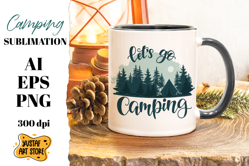camping-sublimation-with-quot-let-039-s-go-camping-quot-lettering-quotes