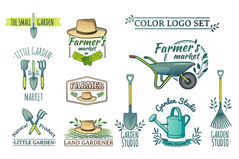 garden-farm-icon-and-logo-set