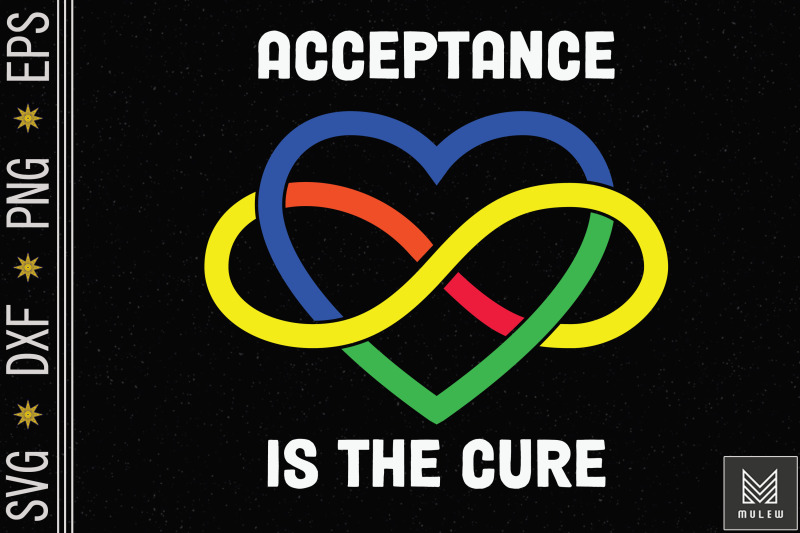 acceptance-is-the-cure-autism-awareness