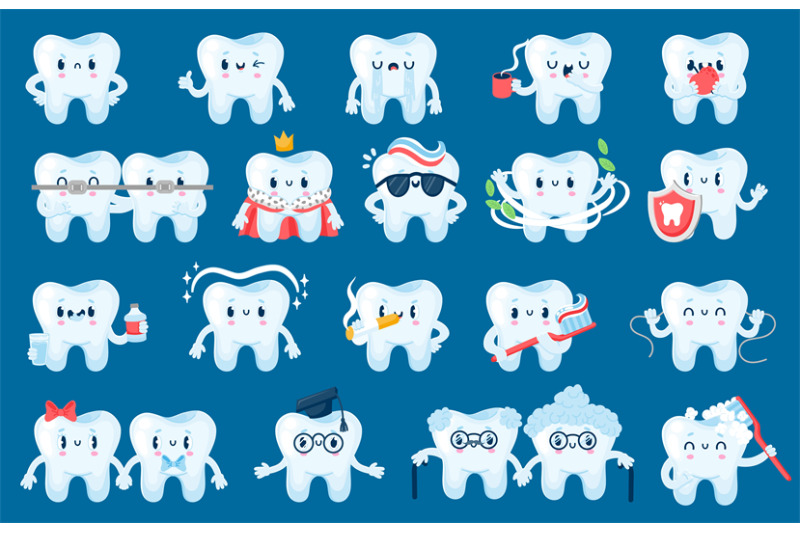 tooth-care-character-cute-cartoon-teeth-with-happy-faces-for-dental-h