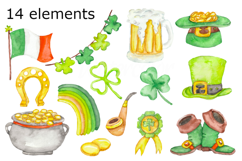 st-patrick-day-watercolor-clipart