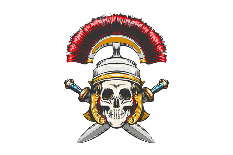 skull-in-roman-empire-centurion-helmet-with-swords-tattoo