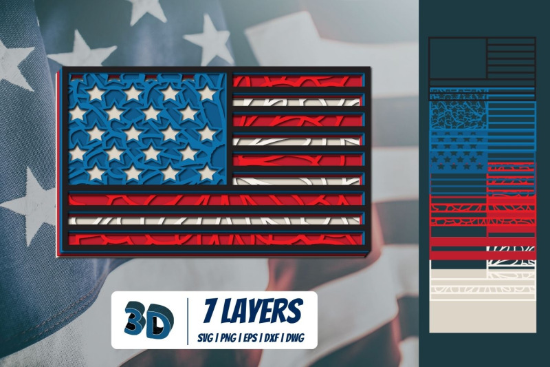 3d-american-flag-svg