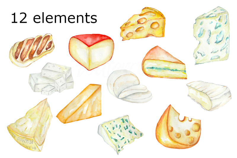 cheese-watercolor-art