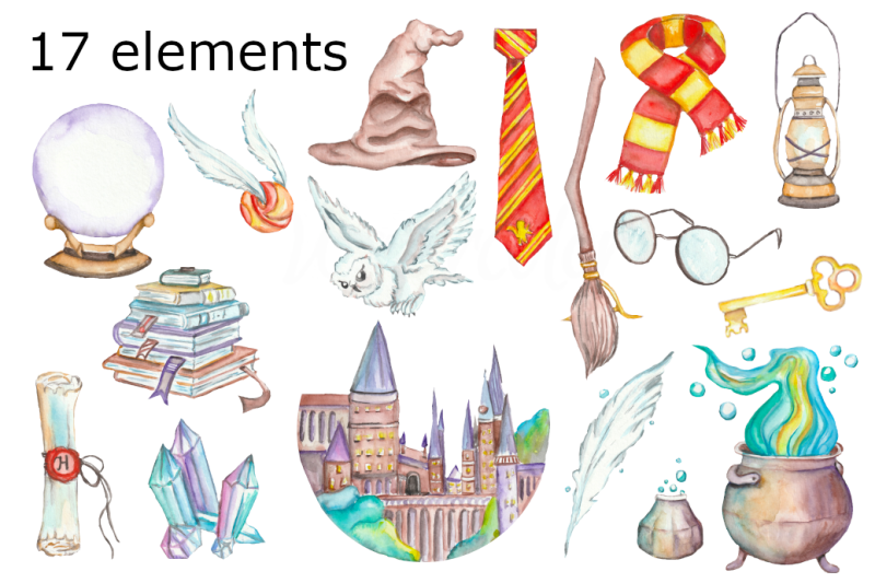 magic-school-watercolor-clipart