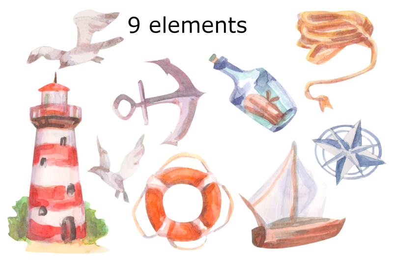 lighthouse-watercolor-clipart