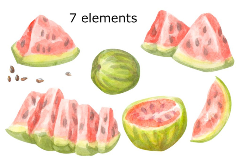 watermelon-watercolor-clip-art