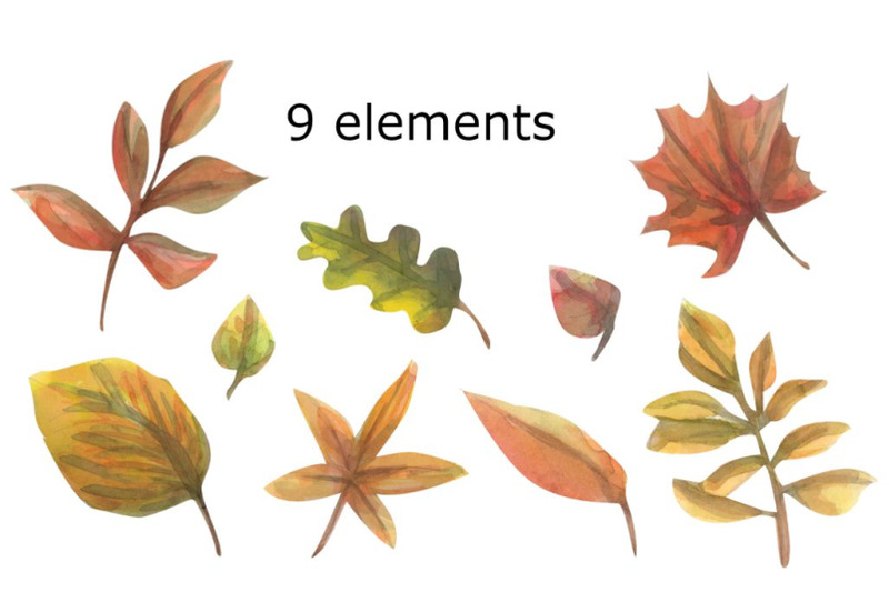 autumn-leaves-watercolor-clipart