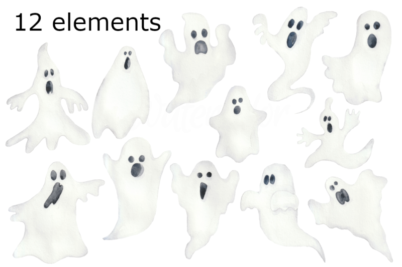 watercolor-ghost-clipart