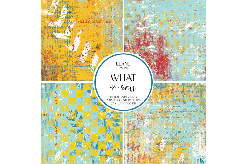 what-a-mess-digital-paper-pack