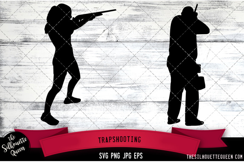 trapshooting-silhouette-vector