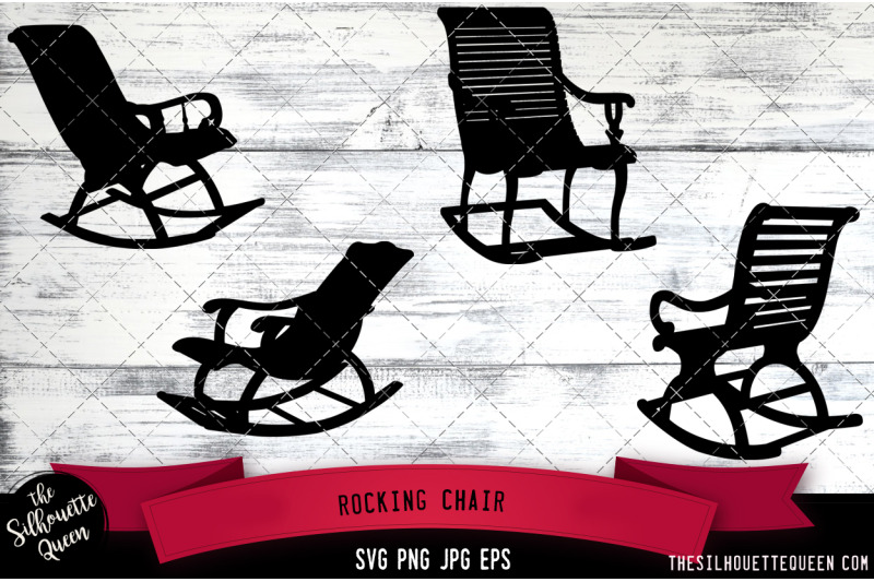 rocking-chair-silhouette-vector