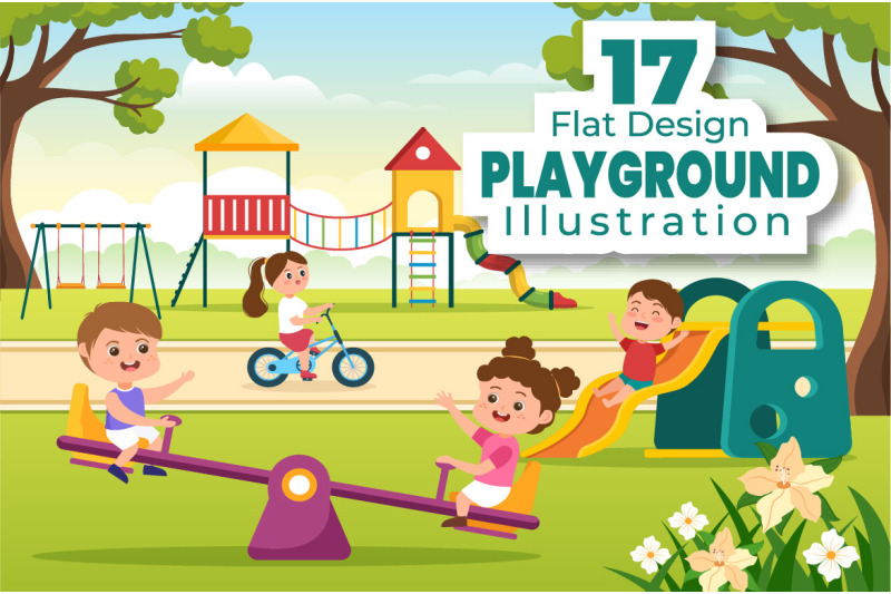 17-children-playground-cartoon-illustration