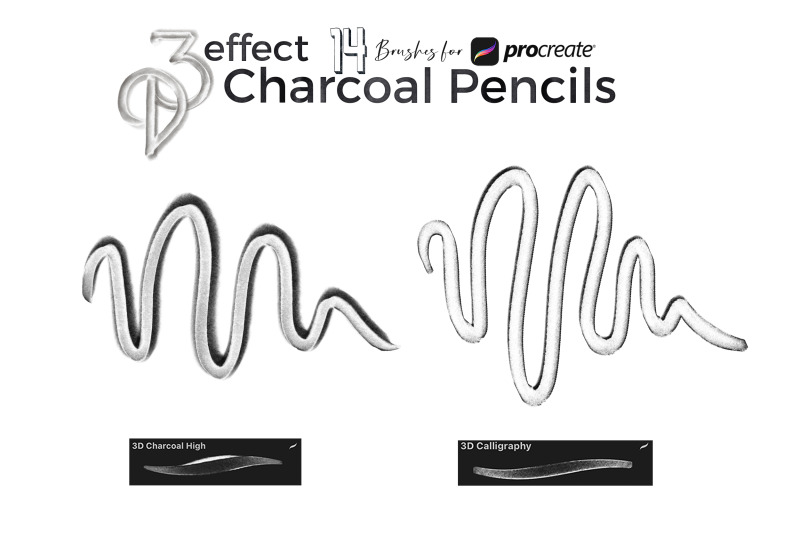 3d-effect-charcoal-brushes-for-procreate