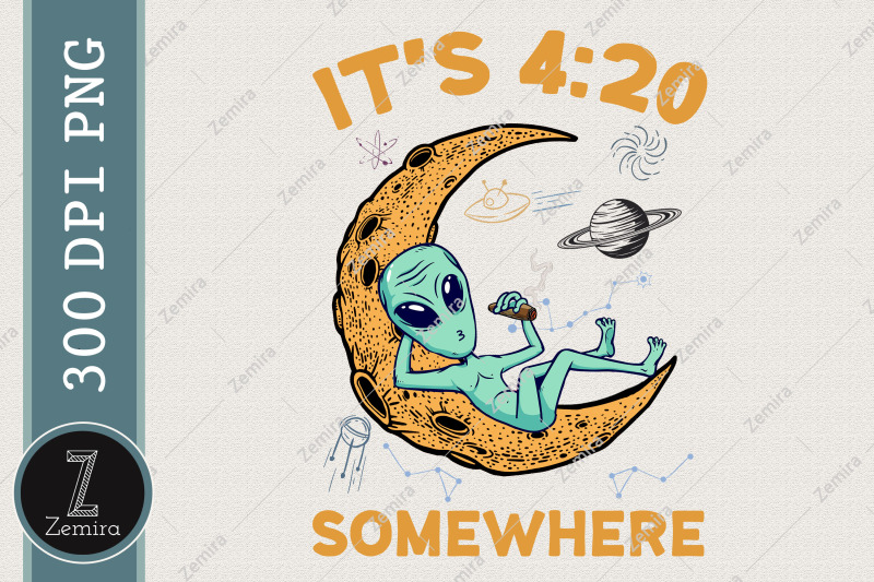 it-039-s-4-20-somewhere-weed-moon-alien-png