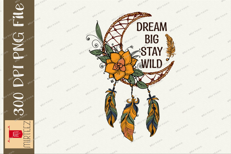 dream-big-stay-wild-dream-catcher-png