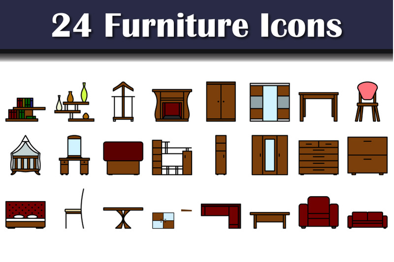 furniture-icon-set