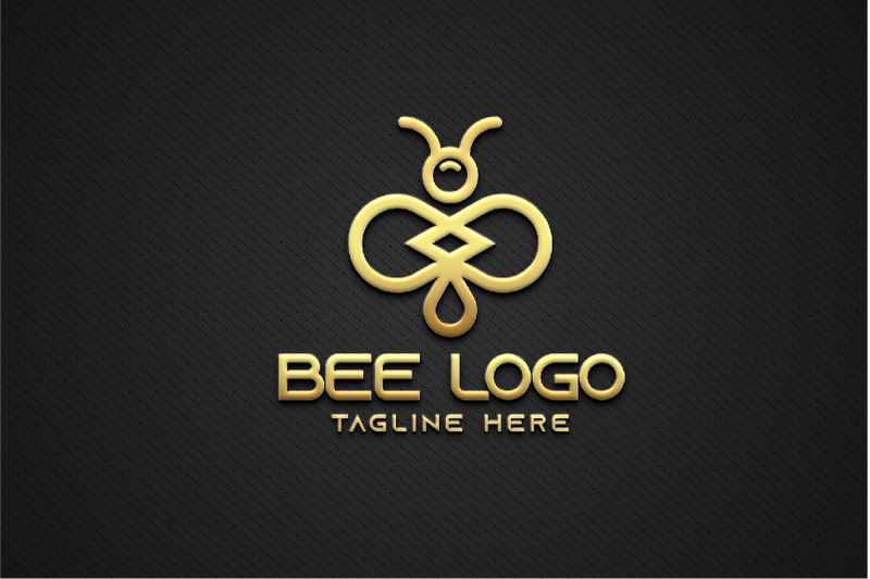 bee-logo-minimalist-template