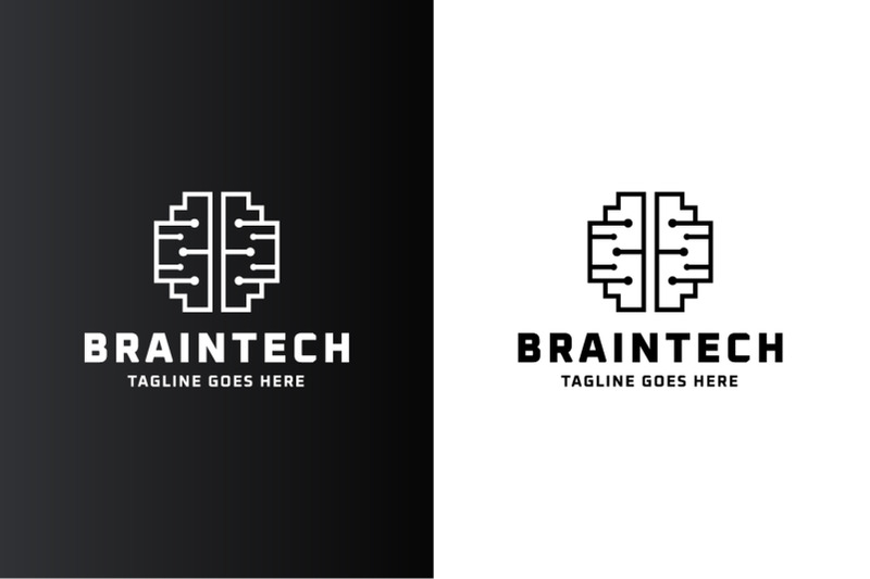 braintech-minimalist-logo