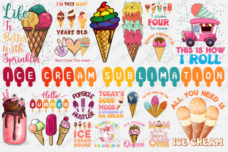 best-ice-cream-sublimation-bundle