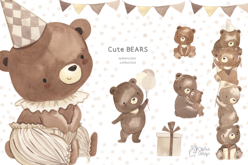 cute-bear-watercolor-woodland-animal-clipart
