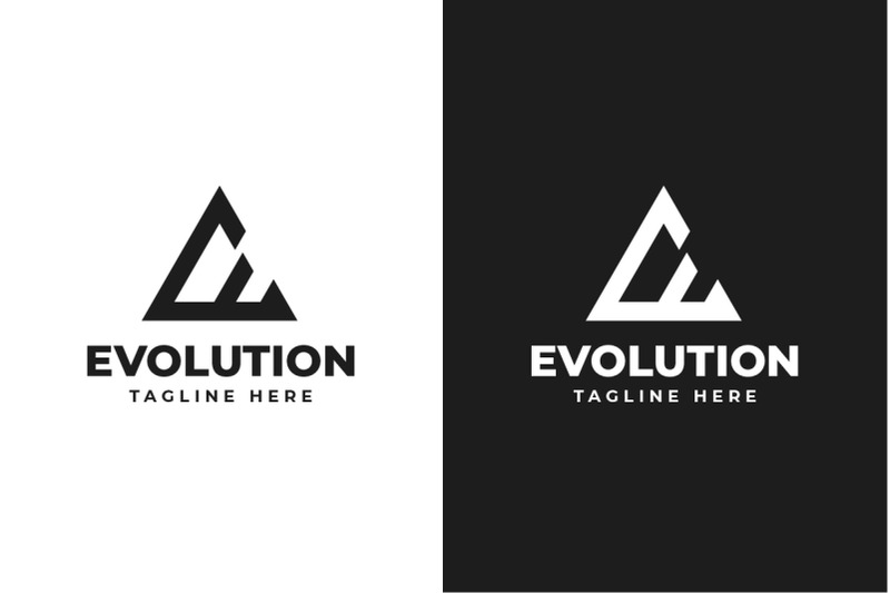 e-letter-minimalist-logo
