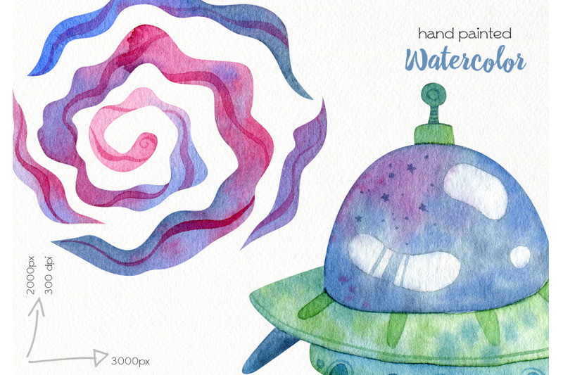 watercolor-space-clipart-png-files