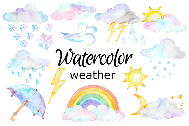 weather-watercolor-clipart