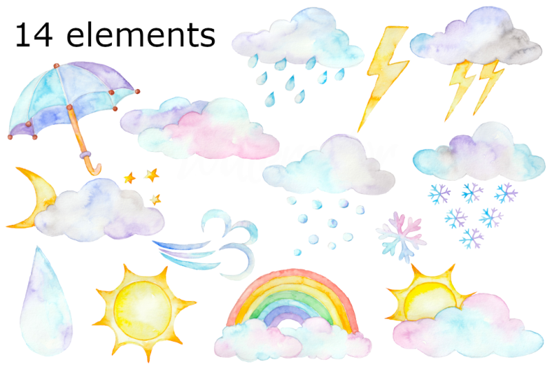 weather-watercolor-clipart