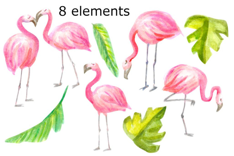 watercolor-flamingo-clipart