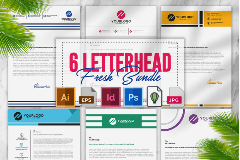 letterhead-6-template-bundle