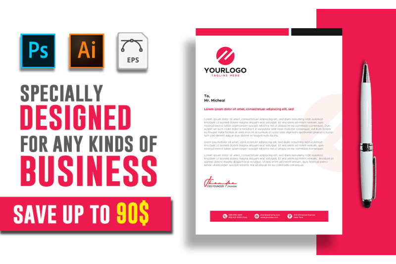 letterhead-10-template-bundle