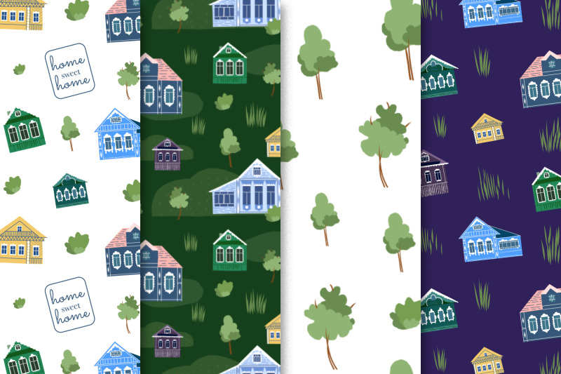 fairy-houses-set-of-vector-graphic-ai-eps10-jpeg