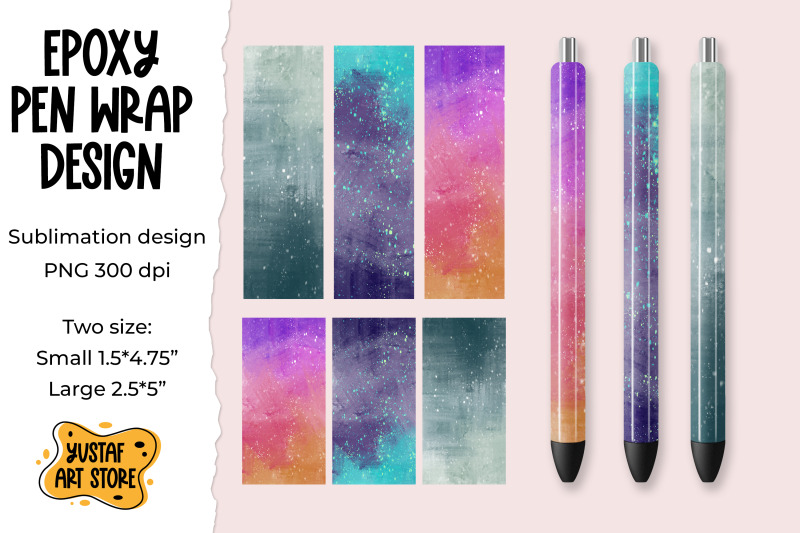 color-texture-epoxy-pen-wrap-sublimation-design