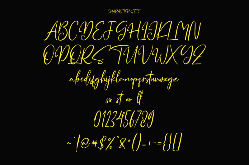 huffington-signature-script-font