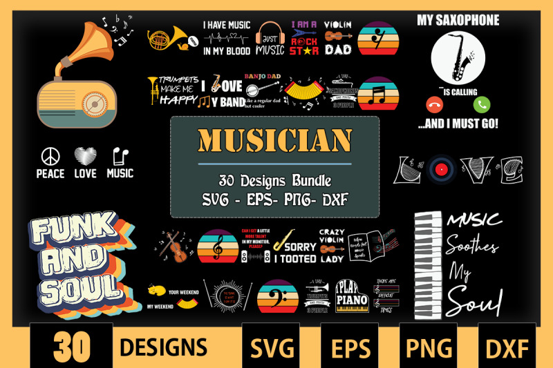 musician-bundle-svg-30-designs